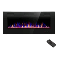 Like New R.W. Flame 42" Wall Mounted Electric Fireplace with Remote Control item# 842C3U