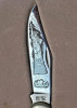 Schrade USA Statue of Liberty 100th Anniversary Folding Pocket Knife with Sterling Silver Coin in Handle plus Presentation Case - 2