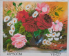 3 New Flower-Themed Paint By Numbers Kits . Each Kit measures 12"×16" - 2