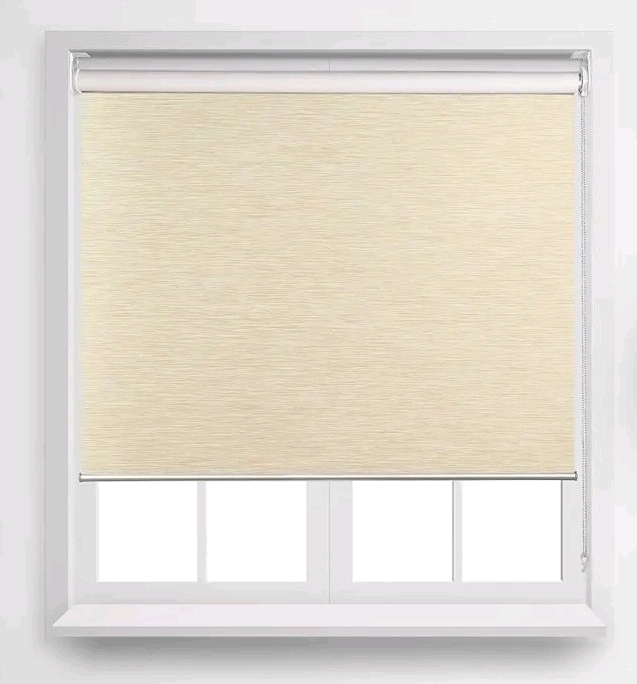 RED GRAPES Roller Window Shades 100% Blackout UV Protection : Beige 32"