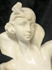 Signed Stunning Large Art Deco A SANTINI Italy Sculpted Classic Figure on Wooden Base | 20" Tall - 3