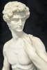 Vintage Italy A Santini-Style Reproduction Michaelangelo's DAVID Statue | 18" Tall - 2