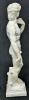 Vintage Italy A Santini-Style Reproduction Michaelangelo's DAVID Statue | 18" Tall - 3