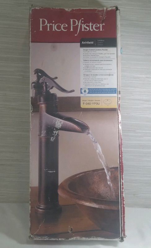 New Price Pfister Single Control Lavatory Faucet Model F-040-YP0U