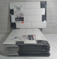 10 New Smart Tiles Gloss Finish each one is 2.48sqft totaling up to 24.8sqft