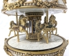 House of Faberge For Franklin Mint Imperial Carousel Egg Music Box | 10.75" Tall - 2