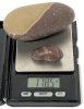 2 Shiva Lingam Stones : Palm-Sizes Egg & Mini Striped Version | 1.4" - 3.4" Long, 178.5g Total Weight - 4