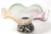 Murano Art Linea Mary Crystal Glass Candy Dish w Vegetable-Themed Base | Made in Italy | 5.5" Diameter x 3" Tall - 4