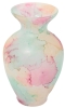 Creazion Silverstri Arte Murano Crystal Multicolored Vase | Made in Italy | 5.4" Tall