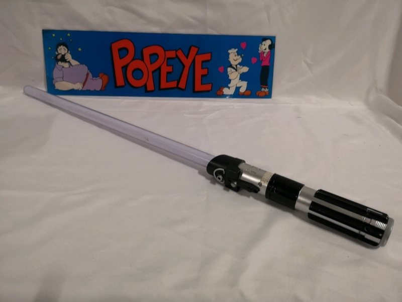 Popeye Sign + Light Saber