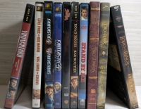 9 DVD Movies : Lord Of The Rings Trilogy, Fantastic 4, Stand by Me, Live Free or Die Hard +