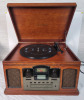 Crosley Director CD/Turntable/AM-FM Radio / Cassette Player , Model CR2405C-PA . Tested Working , CD , Turntable , Radio & Cassette Player All Working