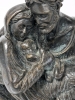 Stunning Signed Timothy Schmaltz Cast Bronze Statue "A Quiet Moment” on Marble Base | 9.75" Tall - 2