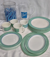 Melamine Dishes & Plastic Pitchers