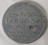 Vintage 1907 - 1927 Payne's Pharaoh Cigars Advertising Mechanical Calculator Calendar Medallion Coin . Measures 1.5" diameter