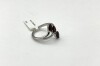 Sterling Silver Natural Garnet Ring, Size 7, Retail $250.00. - 3