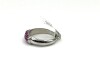 Sterling Silver Natural Rubies (0.50ct) Ring, Size 7, W/A $600.00. Ruby is the birthstone for July. - 3