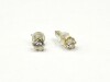 14KT Yellow Gold CZ (0.70ct) Heart Earrings, W/A $400.00. - 2