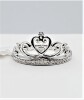 Sterling Silver Diamond (0.12ct) Crown Ring, Size 7, W/A $505.00. Diamond is the birthstone for April. - 2