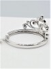 Sterling Silver Diamond (0.12ct) Crown Ring, Size 7, W/A $505.00. Diamond is the birthstone for April. - 4