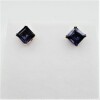 14KT Yellow Gold Natural Iolite (1ct) Earrings, W/A $720.00.