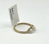 10KT Yellow Gold Cultured Pearl 3.5-3.4mm Ring, Size 6, W/A $880.00. - 4