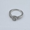 Sterling Silver Natural Diamond (0.10ct) Ring, Size 7, W/A $560.00. Diamond is the birthstone for April. - 4