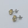 Sterling Silver Natural Citrine Quartz (2ct) Earrings, W/A $510.00. Citrine is the birthstone for November.