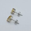 Sterling Silver Natural Citrine Quartz (2ct) Earrings, W/A $510.00. Citrine is the birthstone for November. - 5