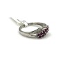 Sterling Silver Natural Ruby (0.36ct) Ring, Size 7, W/A $500.00. Ruby is the birthstone for July. - 2