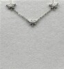 Sterling Silver CZ Butterfly Earring and Necklace Set, Retail $350.00. - 2