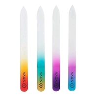 12 New VAGA Crystal Glass Nail Files in Cheeky Colors