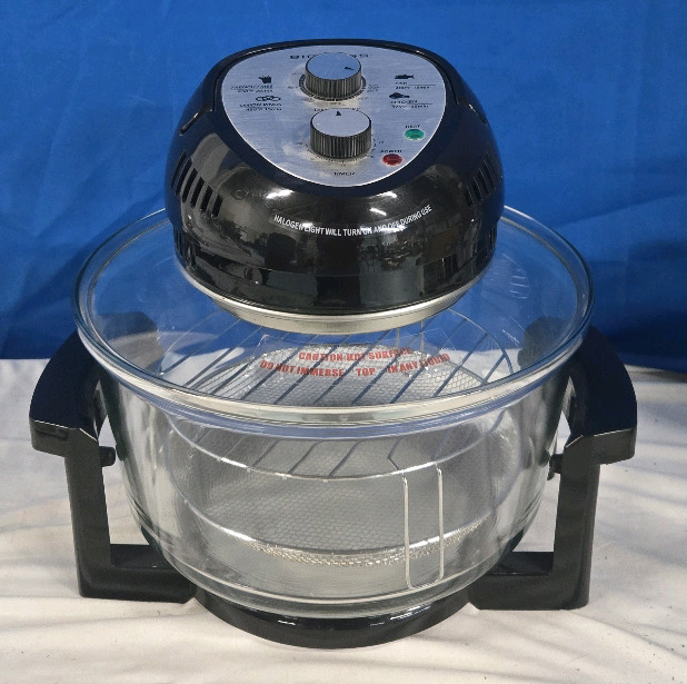Big Boss Glass Oil-Less Air Fryer | 16" x 13" x 13"