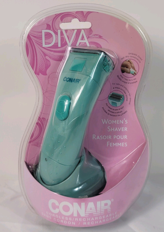 New ConAir Dive Cordless/Rechargeable Women's Shaver .