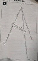 New Wooden Painting Easel Measures 34" Tall