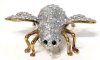 Gorgeous JOAN RIVERS Collection Large Rhinestone Handblown Glass Bee Ornament with Gift Box | 4.15" Long - 3