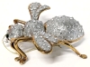 Gorgeous JOAN RIVERS Collection Large Rhinestone Handblown Glass Bee Ornament with Gift Box | 4.15" Long - 4