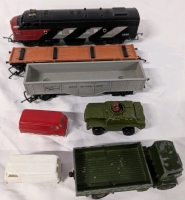 Miniature Trains (HO Scale) And Other Model Vehicles. Includes Matchbox, Dinky & More.