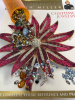 AB Molded Rhinestones Foil Back Crystal Rhinestones COSTUME JEWELRY Hard Cover Book Judith Miller