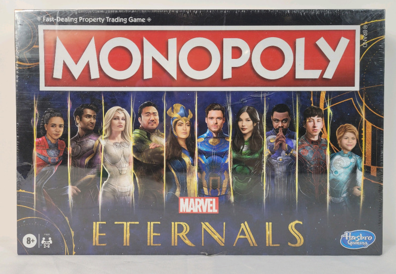 New , Sealed - Monopoly " Marvel Eternals " Edition .