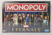 New , Sealed - Monopoly " Marvel Eternals " Edition .