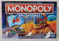 New , Sealed - Monopoly SPACE Edition . Some wear on box top from from tape