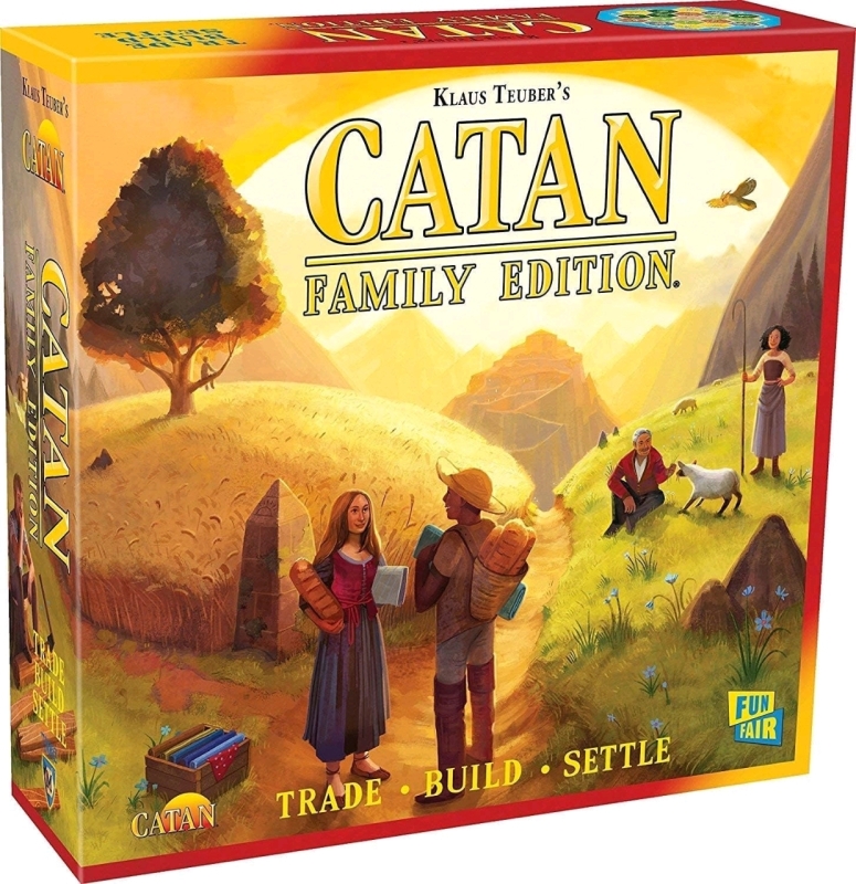 New Klaus Teuber's CATAN : FAMILY EDITION Game | Trade, Build, Settle