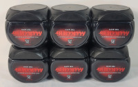 New - Six (6) Gummy Hair Gel , Maximum Hold & Extreme Look . 700ml Containers