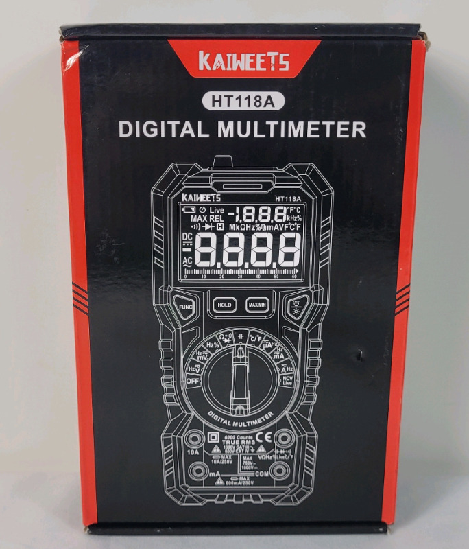 New - Kaiweets Digital Multimeter , Model # HT118A .