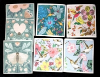 7 New Swedish Wood Pulp Reusable Dish Cloths / Dish Towels | 6.7" x 7.5" each