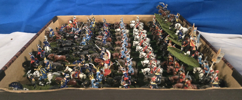 55+ Flats | Appears To Be Lead Horsemen Labled As " Gande Du Corps, Pomeranian, Les Moussquetaires Gris " & Many More! | Tallest Troop Measures ( 2" Tall )