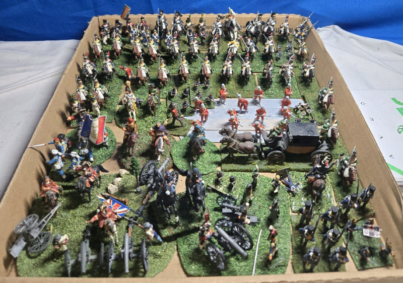 55+ Flats | Appears To Be Lead/ Plastic Horsemen & Military Infantry Labled As Pennysylvania, Cuirassier & More! | Tallest Troop Measures ( 2" Tall )