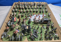 55+ Flats | Appears To Be Lead/ Plastic Horsemen & Military Infantry Labled As Pennysylvania, Cuirassier & More! | Tallest Troop Measures ( 2" Tall )