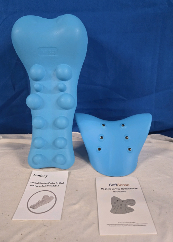 New Soft Sense Magnetic Cervical Traction Device & New Fanley Cervical Traction Device For Neck | Lot Retails For $50+